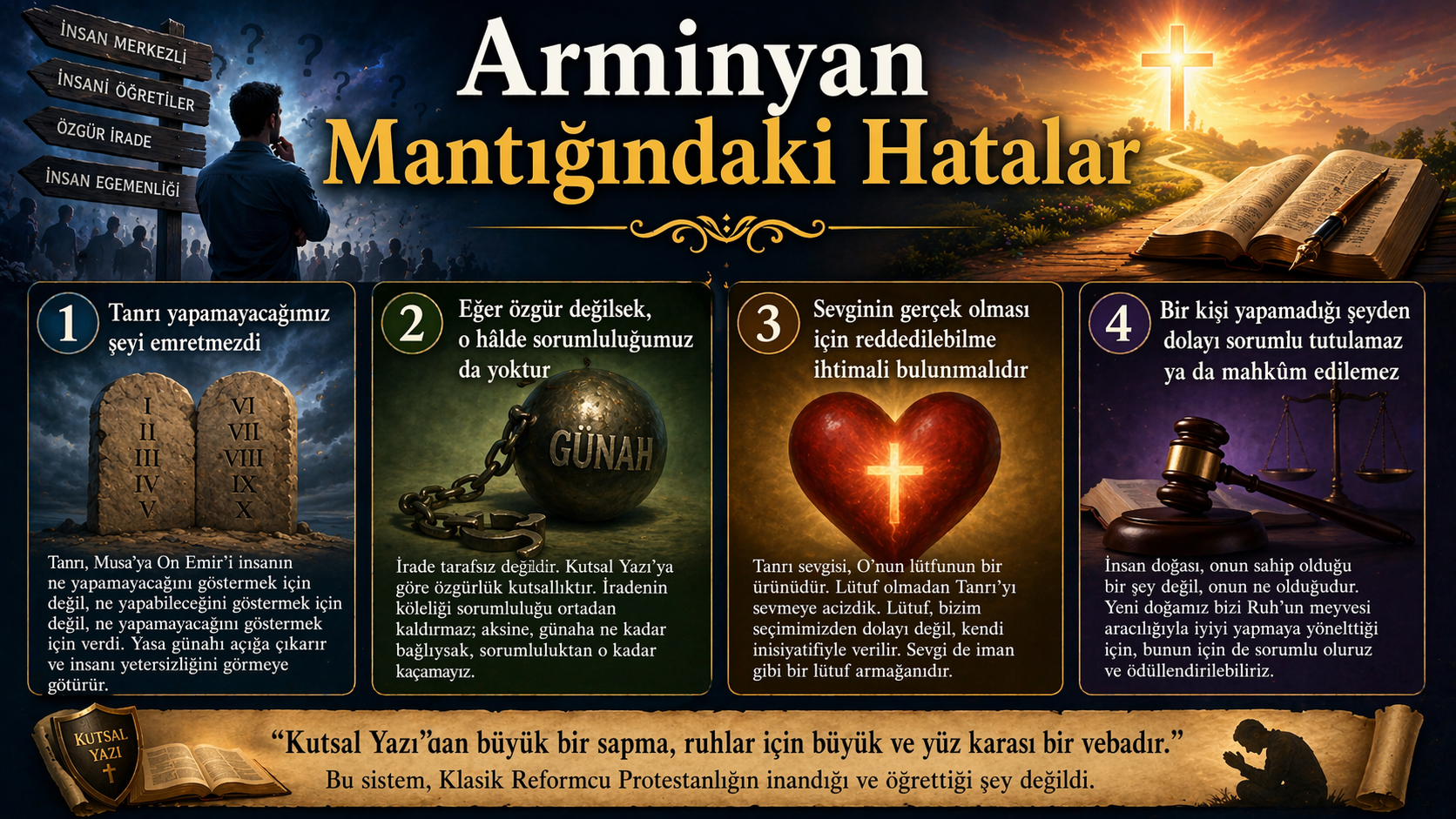 Arminyan Mantığındaki Hatalar