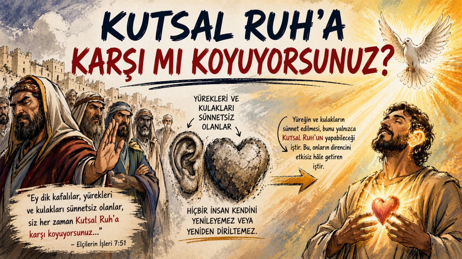 KUTSAL RUH’A KARŞI MI KOYUYORSUNUZ?