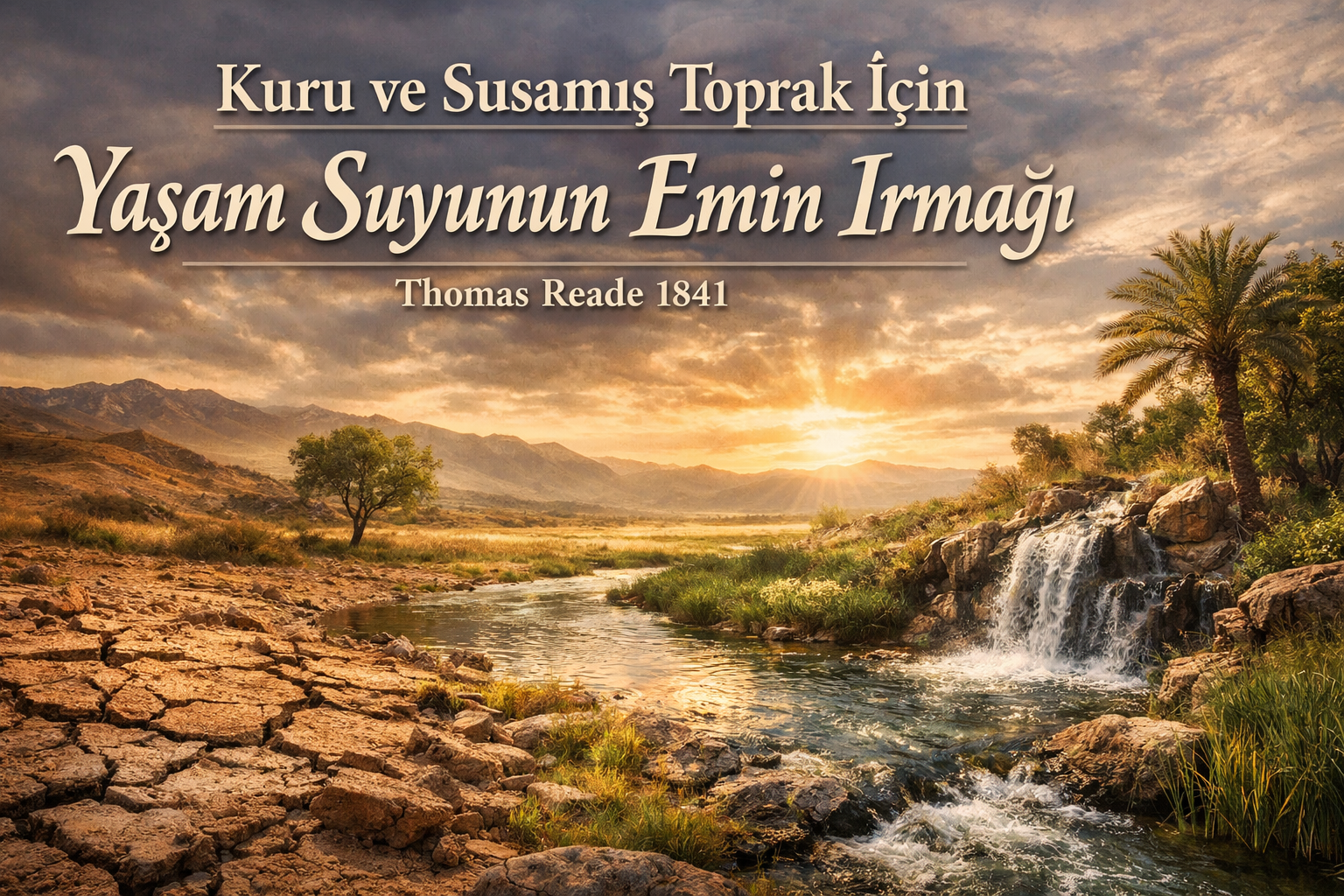 Kuru ve Susamış Toprak İçin Yaşam Suyunun Emin Irmağı