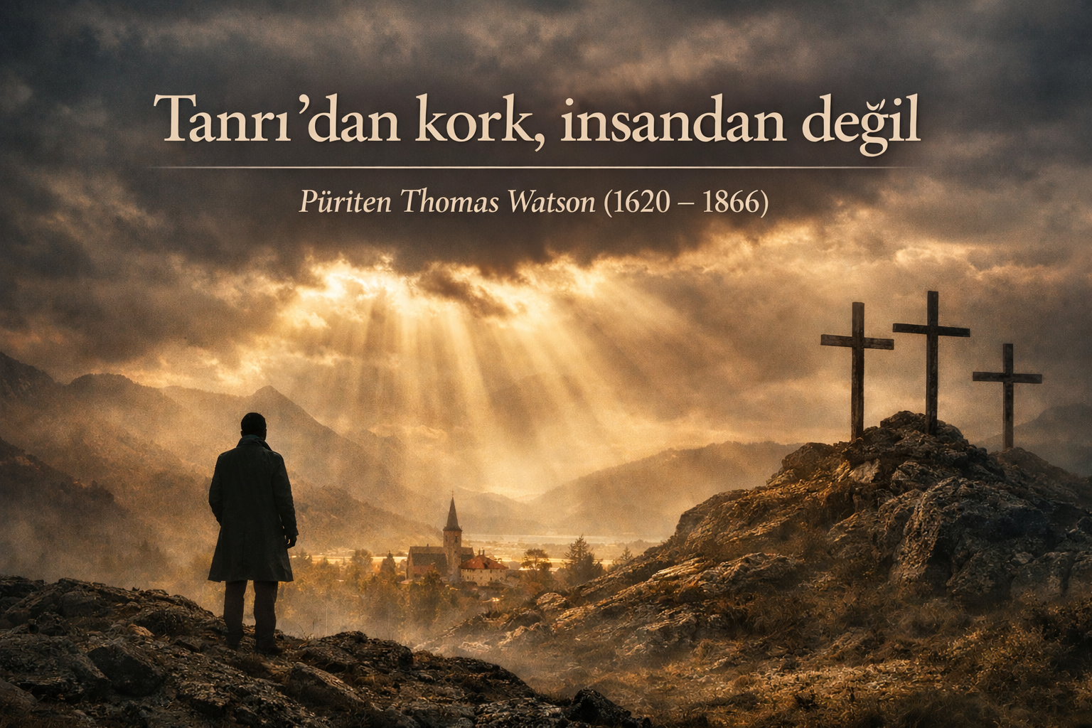 Tanrı’dan kork, insandan değil