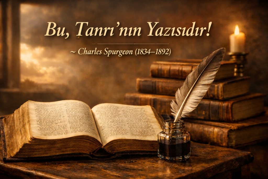 Bu, Tanrı’nın Yazısıdır!