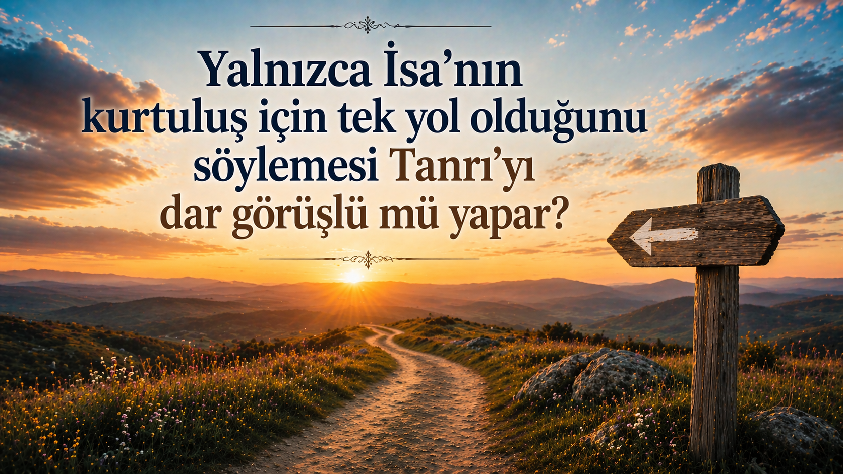 Yalnızca İsa’nın kurtuluş için tek yol olduğunu söylemesi Tanrı’yı dar görüşlü mü yapar?