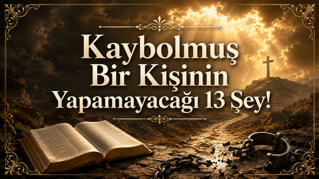Kaybolmuş Bir Kişinin Yapamayacağı 13 Şey!