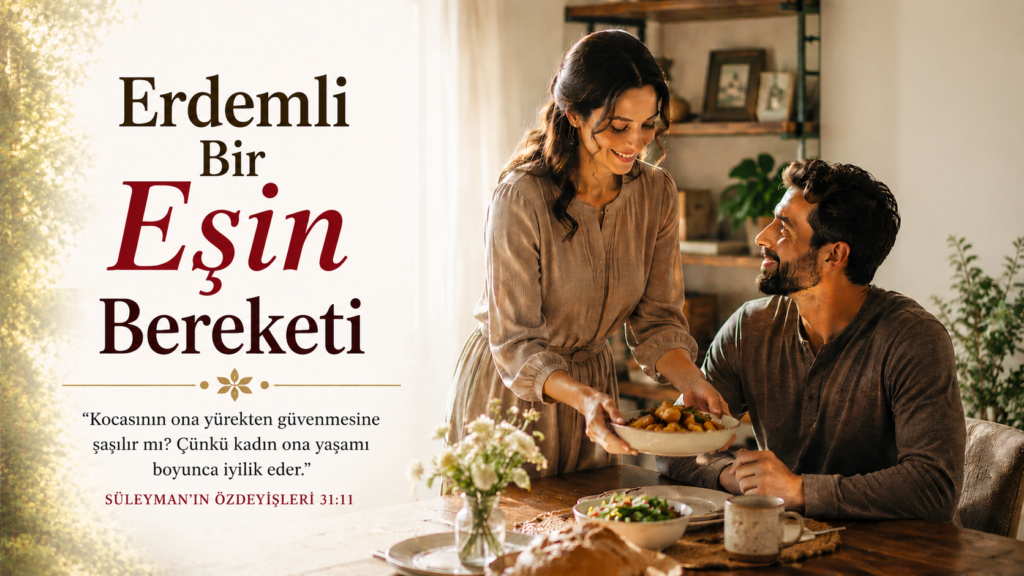 Erdemli Bir Eşin Bereketi