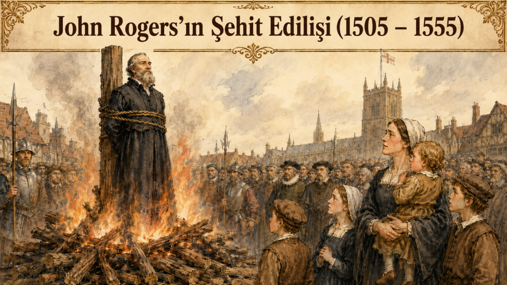 John Rogers’ın Şehit Edilişi (1505 – 1555)