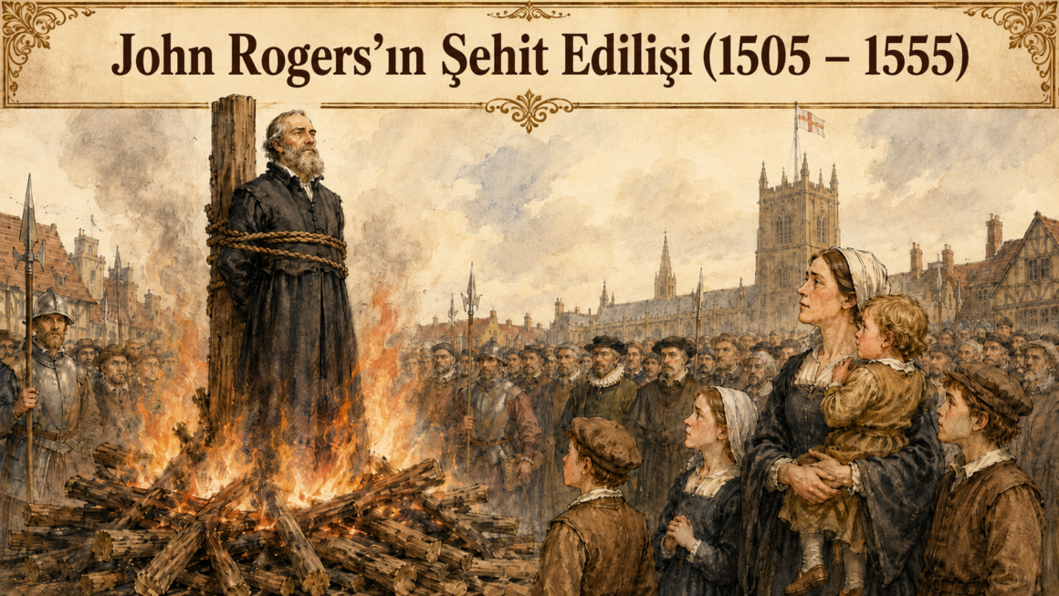 John Rogers’ın Şehit Edilişi (1505 – 1555)