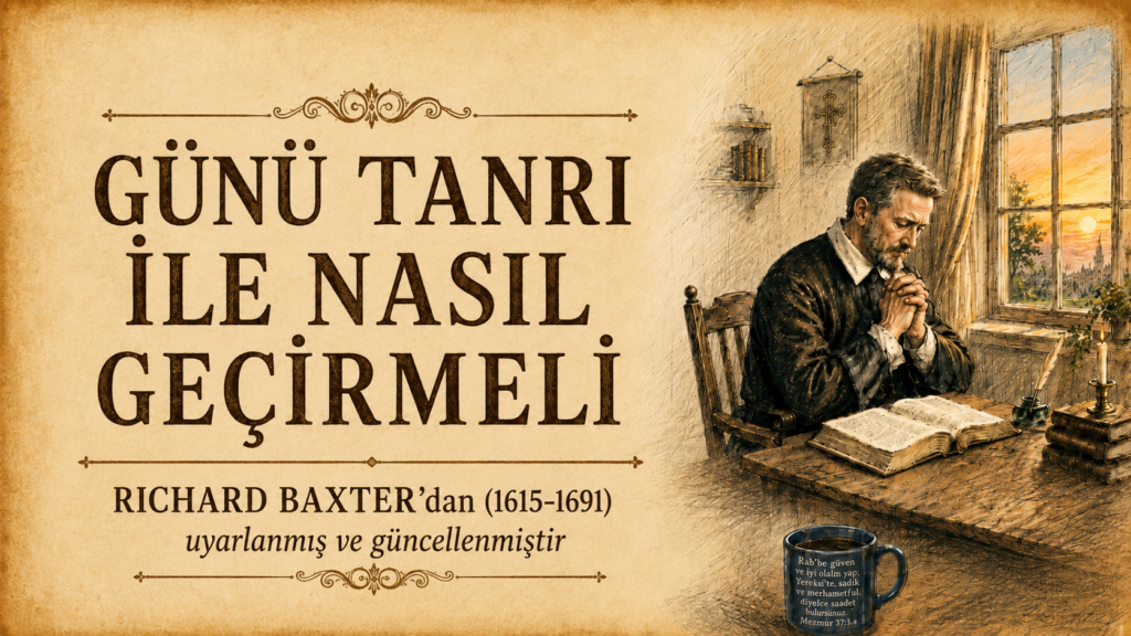 GÜNÜ TANRI İLE NASIL GEÇİRMELİ