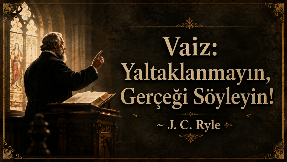 Vaiz: Yaltaklanmayın, Gerçeği Söyleyin!
