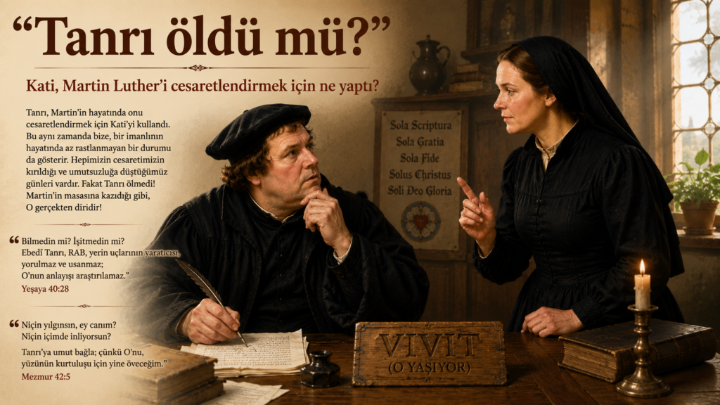 “Tanrı öldü mü?” — Kati, Martin Luther’i cesaretlendirmek için ne yaptı?