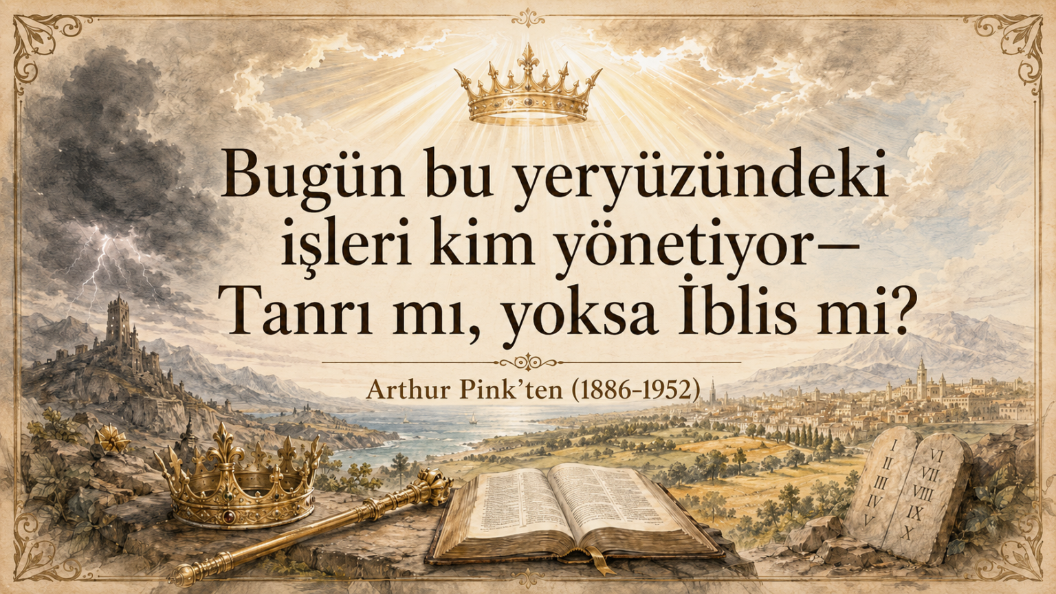 Bugün bu yeryüzündeki işleri kim yönetiyor—Tanrı mı, yoksa İblis mi?