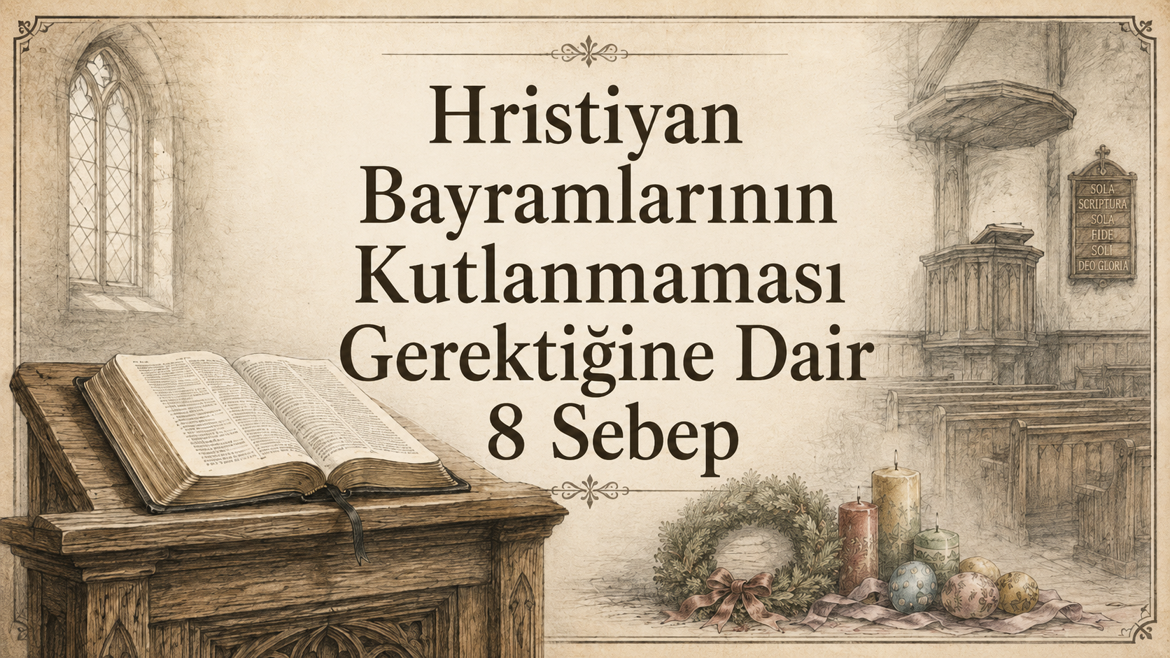 Hristiyan Bayramlarının Kutlanmaması Gerektiğine Dair 8 Sebep