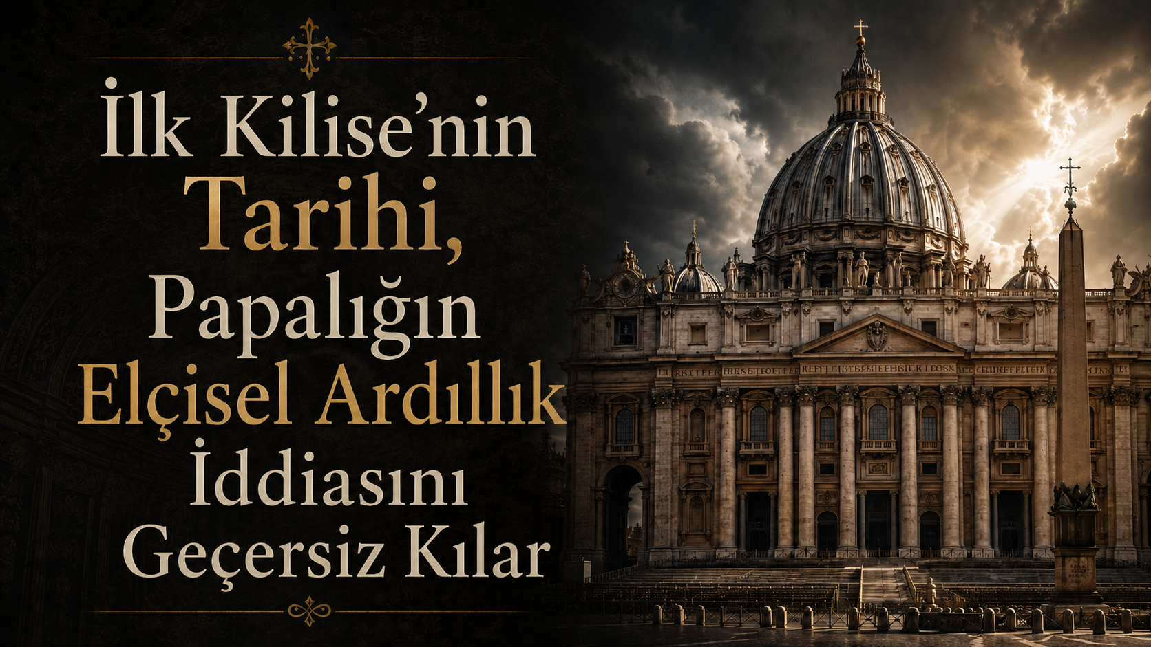 İlk Kilise’nin Tarihi, Papalığın Elçisel Ardıllık İddiasını Geçersiz Kılar